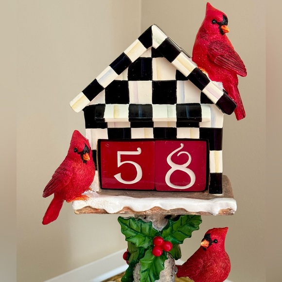 MacKenzie-Childs Cardinal Perpetual Calendar ✨NEW✨ - Picture 4 of 14